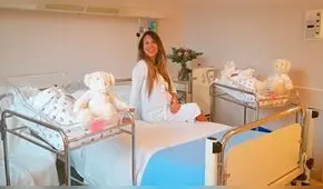 Delly Madrid muestra por primera vez a sus mellizas tras convertirse en madre 