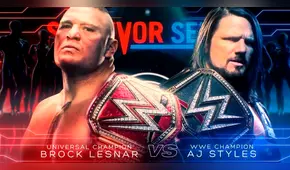 WWE Survivor Series 2018: Brock Lesnar vs Aj Styles y otras luchas confirmadas para este magno evento