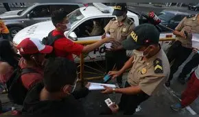 Morán: Para emergencias, deben salir con un pañuelo blanco 