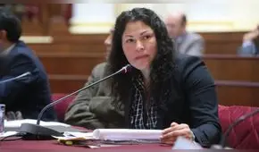 Comisión Permanente declaró procedente denuncia contra Yesenia Ponce por falsificar documentos