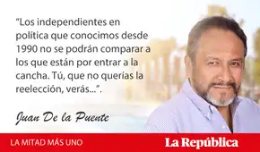 Tú, que no querías reelección