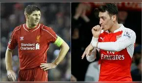 Premier League: Steven Gerrard arremetió duramente contra Mesut Özil