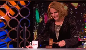 Ana María Polo queda impactada al conocer  su 'doble' en set de Don Francisco