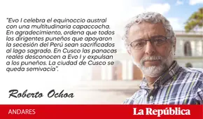 Recuerdos del futuro secesionista, por Roberto Ochoa 