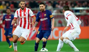 FC Barcelona igualó 0-0 en su visita al Olympiacos por la Champions League [VIDEO]