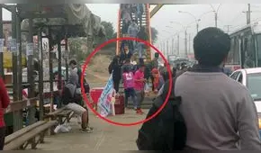 Elecciones municipales: militantes de partido de Julio Gagó regalan desayunos en paraderos