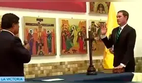 La Victoria: George Forsyth juró como alcalde y dijo que el distrito “no seguirá siendo tierra de nadie” [VIDEO]