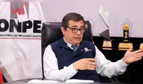Adolfo Castillo, jefe de la ONPE, afirma que no renunciará al cargo | VIDEO