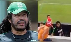 René Higuita golpeó a hincha de América de Cali en partido amistoso [VIDEO]