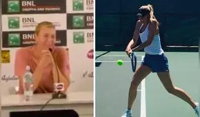 Maria Sharapova: Su nerviosa reacción cuando le preguntaron si tenía novio 