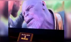 Facebook: fans de Marvel sorprenden a miles al recibir Año Nuevo viendo Avengers Infinity War