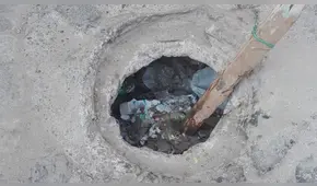 Chiclayo: buzón destapado pone en riesgo a conductores y transeúntes