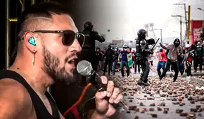 FMS Perú: Stick usa temática de protestas a nivel nacional para presentarse ante el público