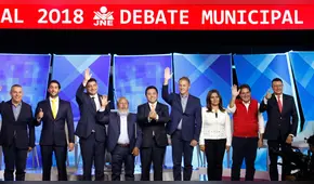 Elecciones 2018: calles aledañas al 2° debate municipal fueron cerradas 