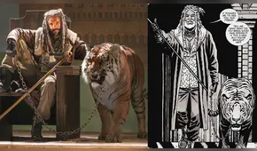 The Walking Dead: Compara la muerte de Shiva en los cómics y en la serie [IMÁGENES]