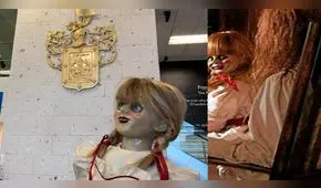 Anuncian llegada de muñeca diabólica Anabelle a Arequipa