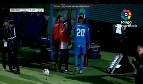 Fuenlabrada presentó parte médico de Aldair Fuentes tras salir lesionado