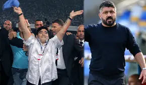 Gattuso: “No sé si en Nápoles es más importante san Jenaro o san Maradona”
