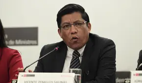 Vicente Zeballos sobre ministra Ana Revilla: “No se le puede evaluar por un exabrupto” [VIDEO]