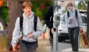 Shiloh Jolie Pitt irreconocible tras radical transformación a sus 13 años