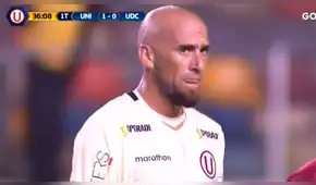 Universitario vs U. de Concepción: Guillermo Rodríguez se va temprano del partido por lesión [VIDEO]