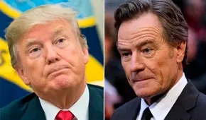 Bryan Cranston sobre consejos de Trump: “Él no está cuerdo”
