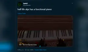 Half-Life Alyx: fan descubre un piano y se pone a tocar insólita melodía sorprendiendo a miles [VIDEO]