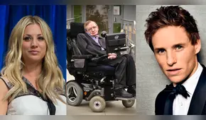 Kaley Cuoco y Eddie Redmayne elogian a Stephen Hawking tras su muerte