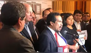 Morales acusa a "dictadura fujiaprista" por pedido de suspensión a Dammert