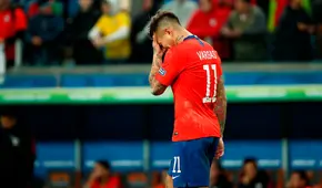 Eduardo Vargas es el centro de las críticas en Chile por pifiar penal ante Gallese