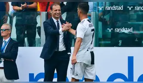 Allegri asegura que Cristiano Ronaldo "merece el Balón de Oro"