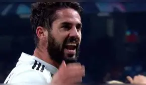 El criticado gesto de Isco a los hinchas del Real Madrid en la Champions League [VIDEO]