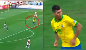 Perú vs Brasil: error criminal de Gallese es aprovechado por Firmino para el 2-0 [VIDEO]