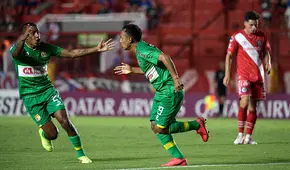 Wilmar Valencia emuló a Ricardo Gareca tras el gol de Lliuya en la Copa Sudamericana [VIDEO] 