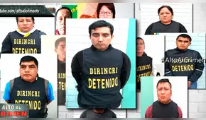 Cae banda “Los cuervos de Paramonga” dedicada al sicariato y extorsión en el norte chico [VIDEO]