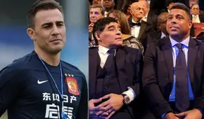 Fabio Cannavaro: “Maradona fue el mejor y el único que se acercó fue Ronaldo”