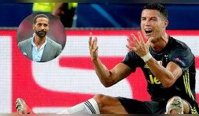 Rio Ferdinand y la irónica respuesta en alusión a la expulsión de Cristiano Ronaldo