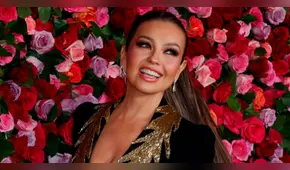 Thalía presume escotado traje en los premios Tony, pero la nombran 'la peor vestida'