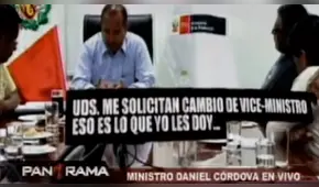 Ministro de la Producción niega haber ofrecido cargo de viceministro a pescadores artesanales