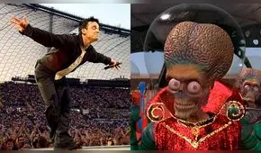 Robbie Williams contrató un guardaespaldas para evitar que alienígenas se lo llevaran