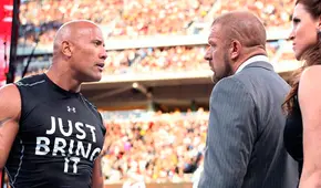The Rock a Triple H: “Felicidades por unos 25 años tan increíbles en WWE. Te quiero”