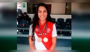 Universitaria arequipeña se corona como la mejor deportista de tiro en el Perú 