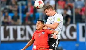 Copa Confederaciones: la sufrida foto de Alexis Sánchez al no poder ganar el trofeo