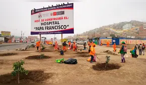 Pachacámac: Limpian terreno donde se construirá hospital papa Francisco