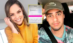 Andrea San Martín vuelve a mandar carta notarial a Juan Víctor Sánchez, pero él se defiende