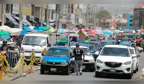 Desorden y deficiente control municipal frente al comercio ambulatorio en Arequipa [FOTOS]