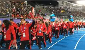 Juegos Suramericanos: delegación peruana participó en inauguración del evento
