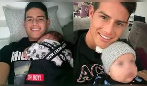 Shannon de Lima publica por primera vez foto junto al hijo de James Rodríguez