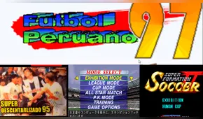 Descentralizado, Fútbol Peruano, Pichanga: los videojuegos de fútbol más recordados en el Perú [FOTOS Y VIDEO]