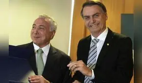Temer afirma que va a “colaborar intensamente” con Bolsonaro en transición